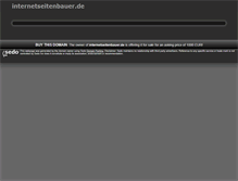 Tablet Screenshot of internetseitenbauer.de